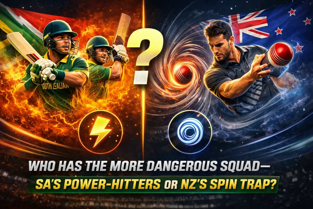 NZ vs SA T20 World Cup 2026: Who Has the More Dangerous Squad—SA’s Power-Hitters or NZ’s Spin Trap?