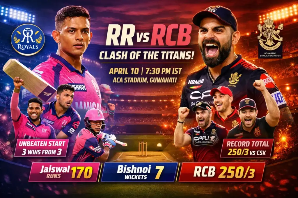 Rajasthan Royals vs Royal Challengers Bengaluru: Who Has the More Dangerous Squad?