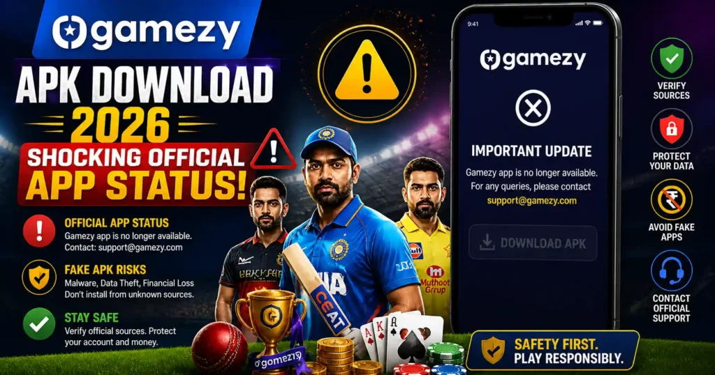 gamezy APK Download 2026: Shocking Official App Status