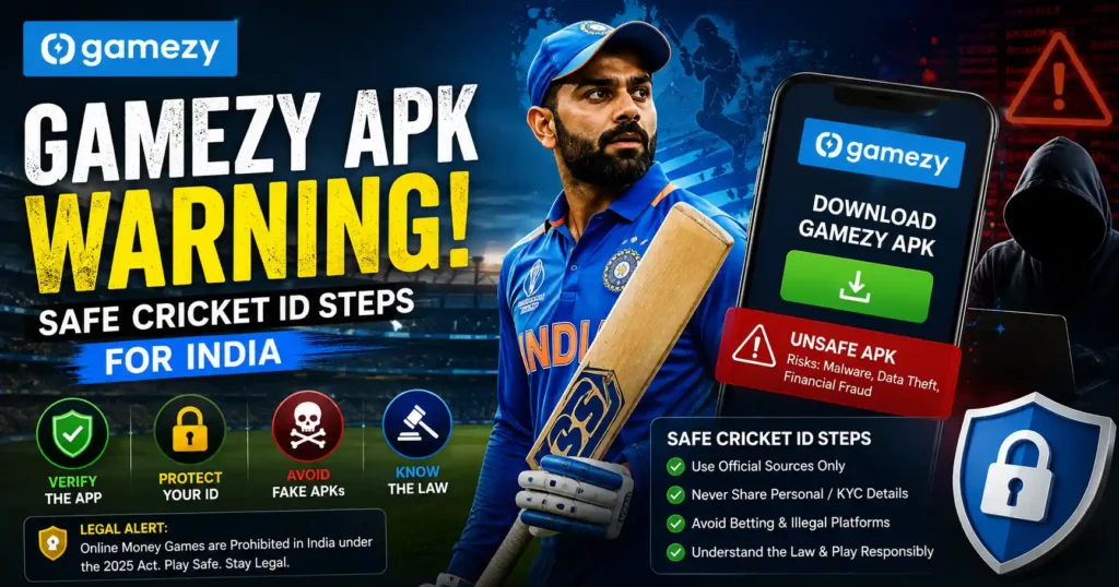 Gamezy APK Download Guide: Safe Steps to Create Your Cricket ID